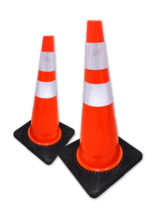 PVC Cone With Rubber Base