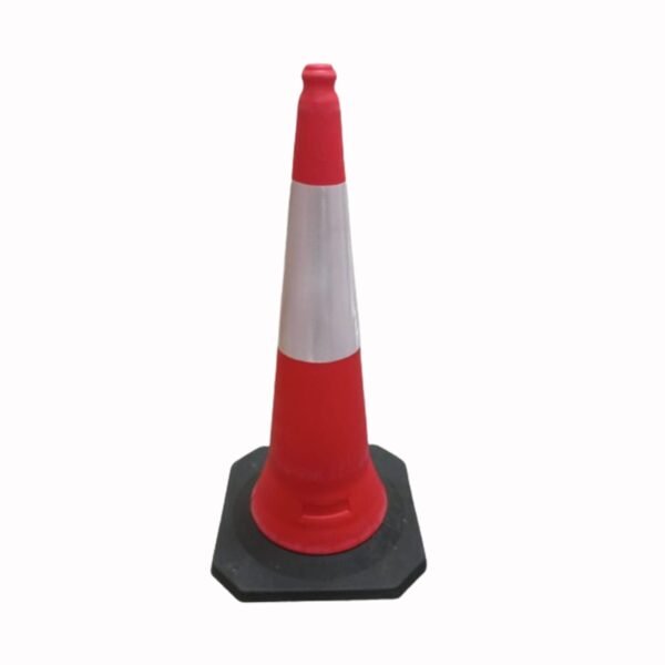 PE Traffic Cone With Rubber Base