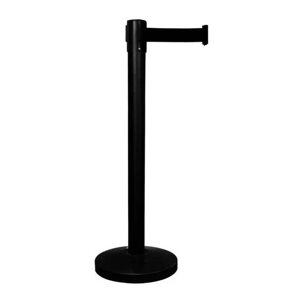 Black Crowd Control Barrier