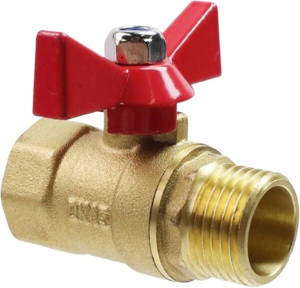 Brass Ball Valve Butterfly Handle